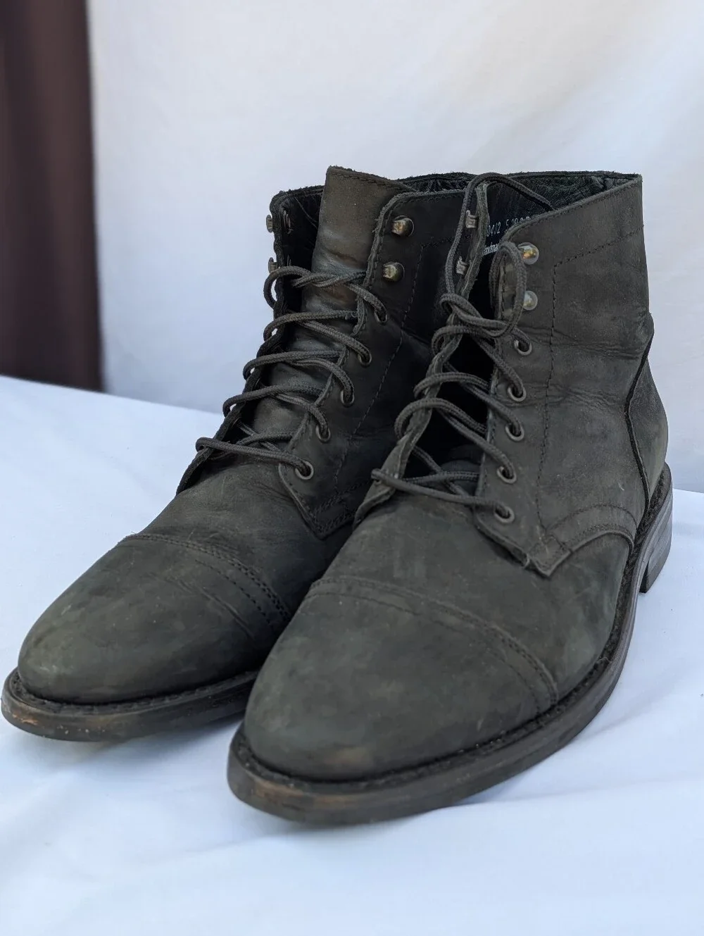 Thursday Boot Co. Men's Captain Matte Black Leather Boots
